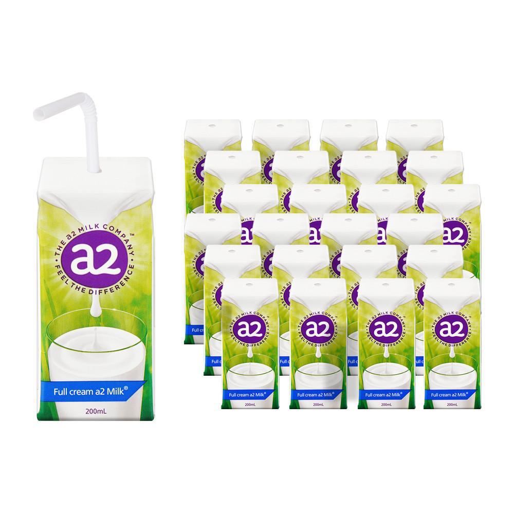 뉴오리진 100% a2 단백질 밀크 김태희 호주 수입 멸균 우유 200ml x 24입 [원산지:호주산(Nature's Dairy Australia Pty Ltd)]