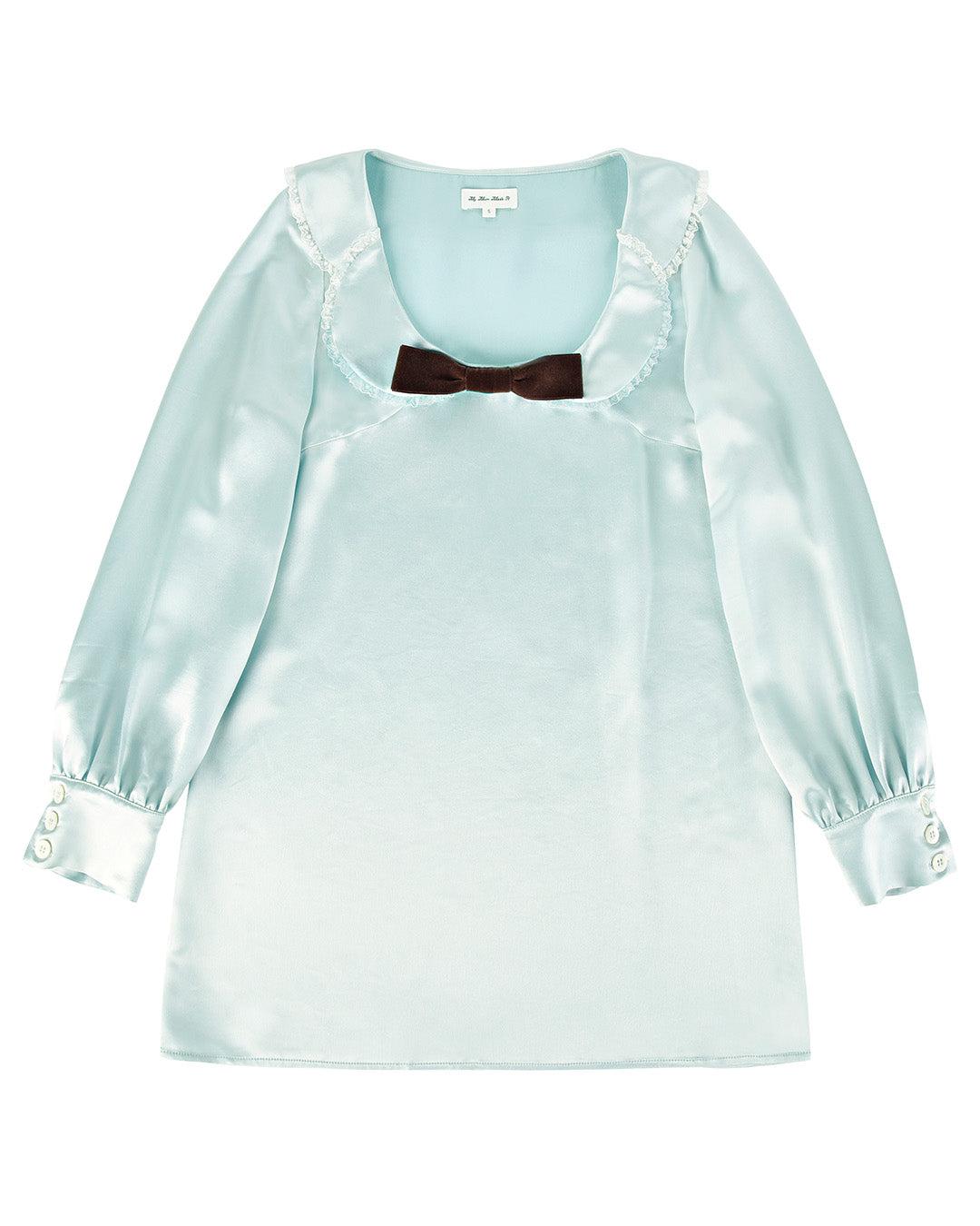 Celeste Collar Shift Dress - Opal - L