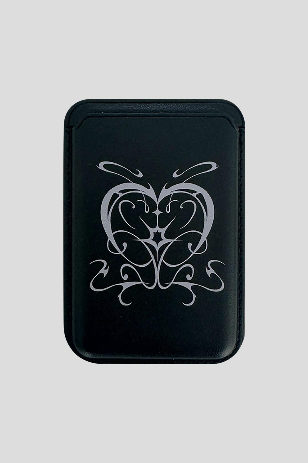 Strange LOVE Magsafe card wallet #BLACK