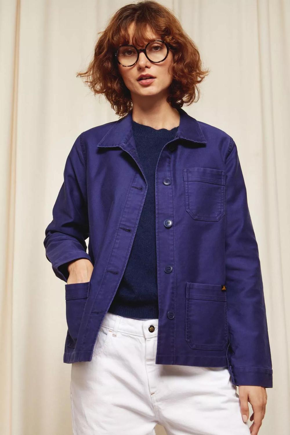 (W)Genuine Lmsm Work Jacket_Blue