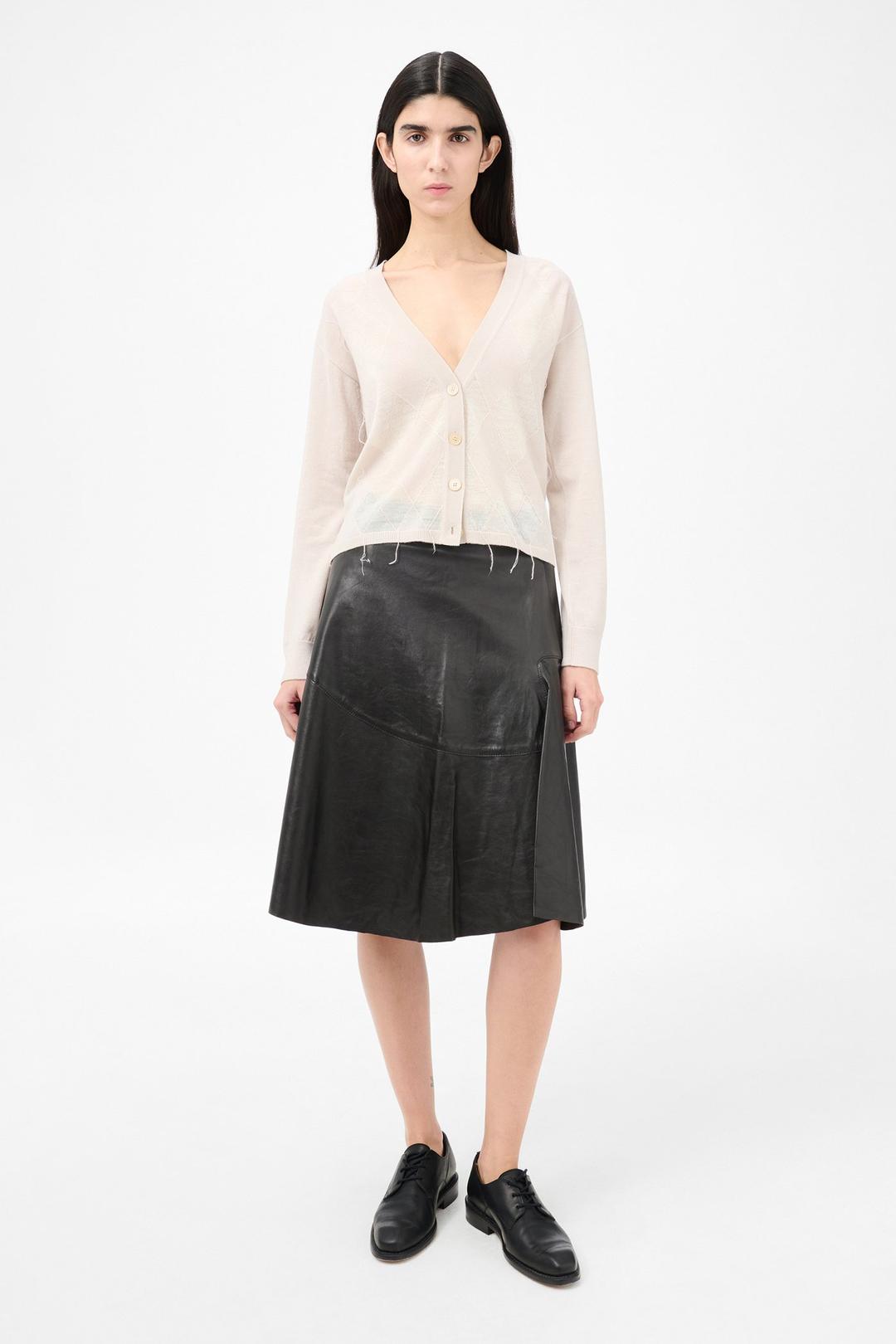 Ivy Cardigan Blossom Argyle Fine Wool