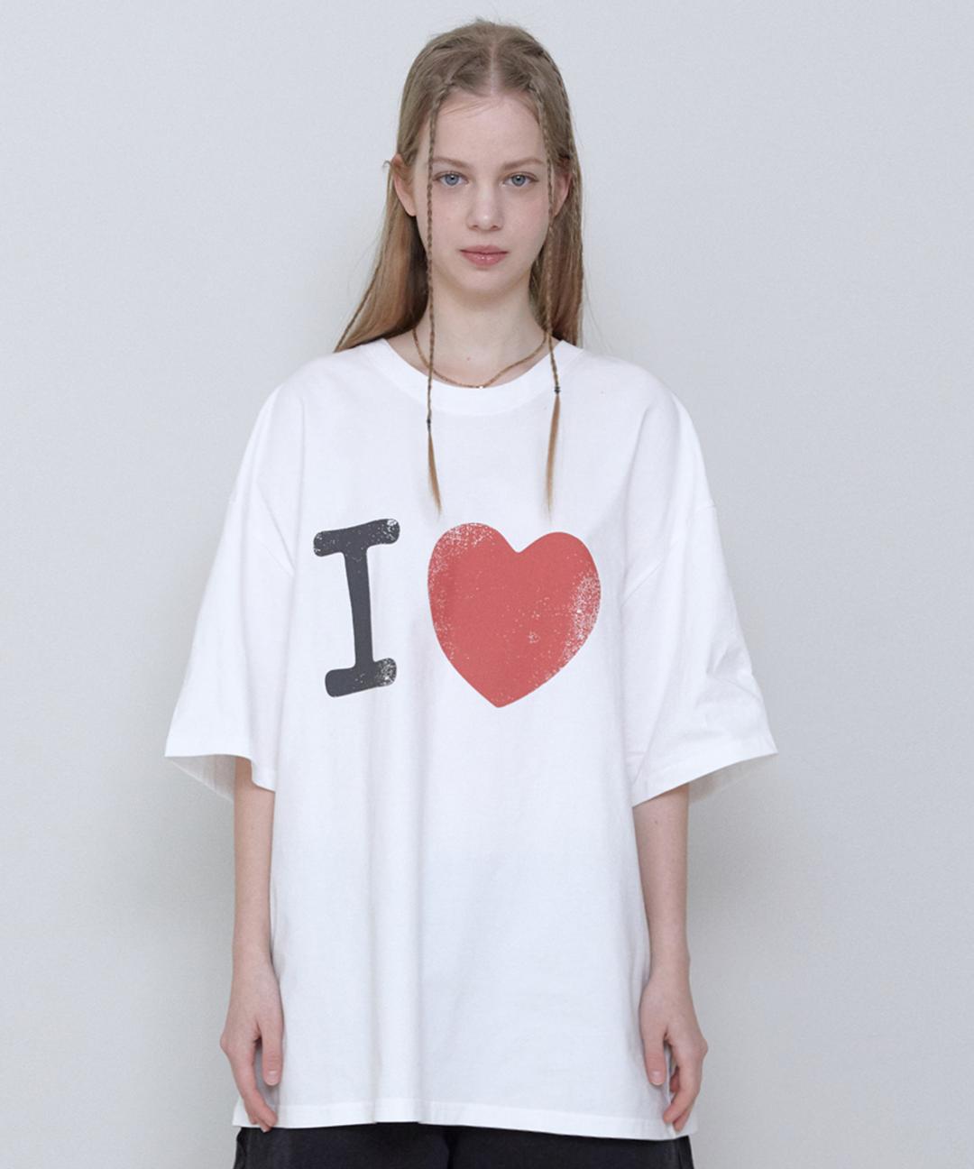 I LOVE TEE [WHITE]