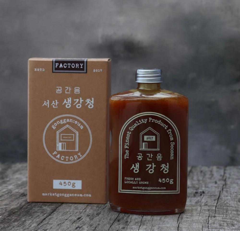 공간음 서산 생강청  -  450그램(중 사이즈) 전참시 이영자 생강청 [원산지:국산(충청남도 서산시)]