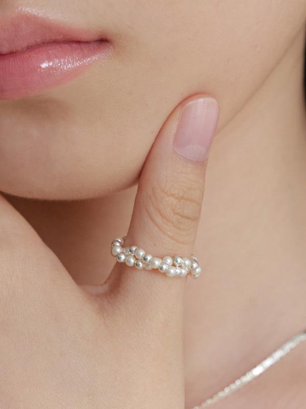 [Exclusive] Ive ring_silver mix