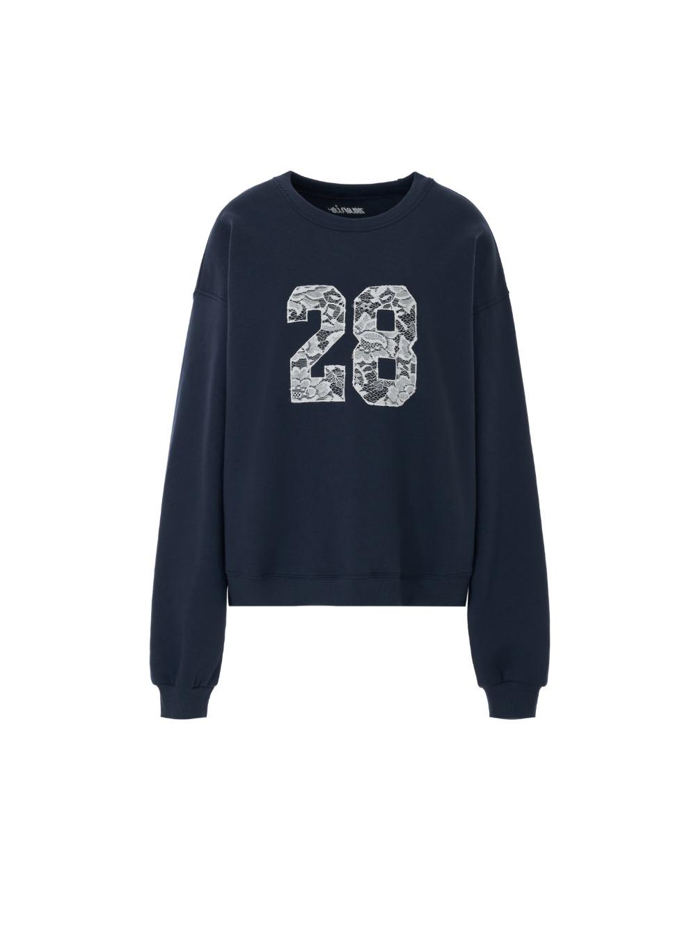 제니오 [made] 레이스 앤 러브 스웻셔츠