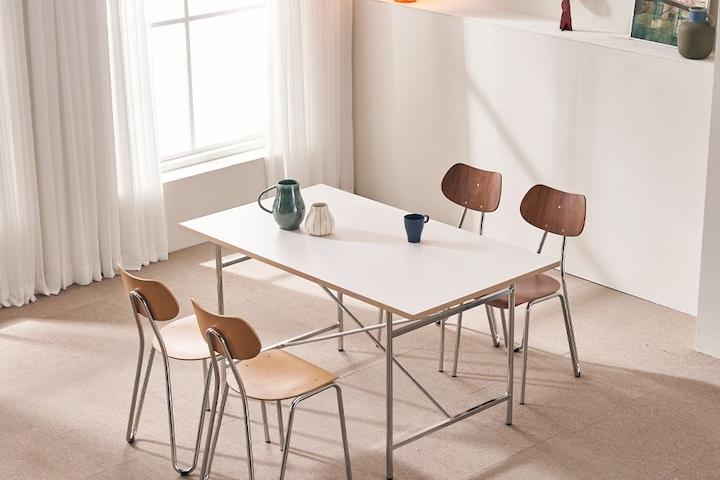 쿠폰가 119,000원 마틸다 미드센츄리 테이블 사각 식탁 1400 1600