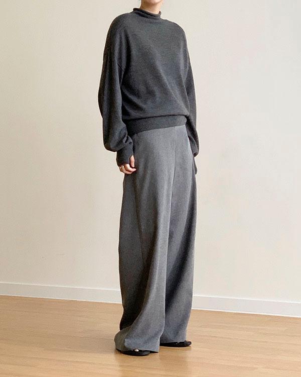 handwarmer knit (cream, black open, 단독 주문 시 선발송)