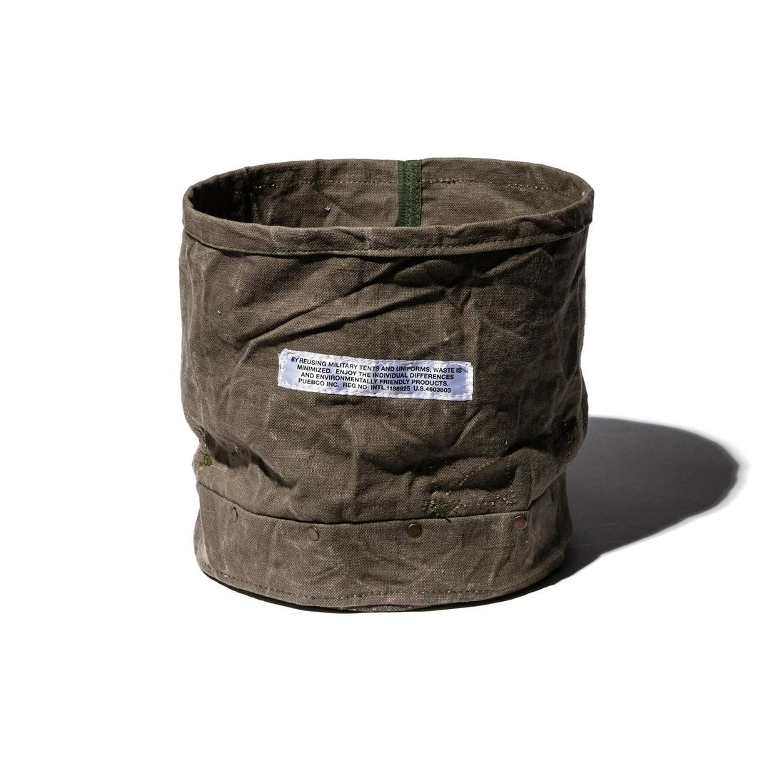 110431 CANVAS RIVET POT COVER Large