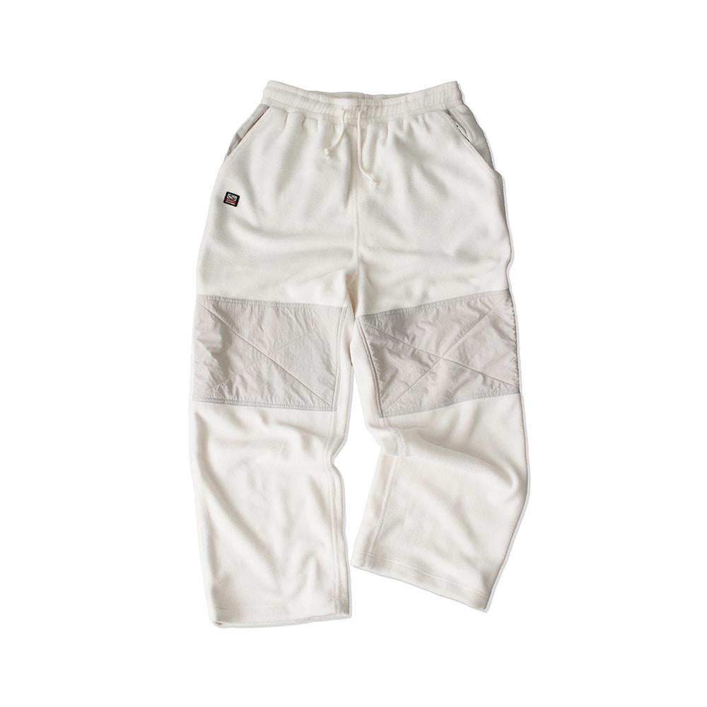 SC 그리드 플리스 팬츠(아이보리)