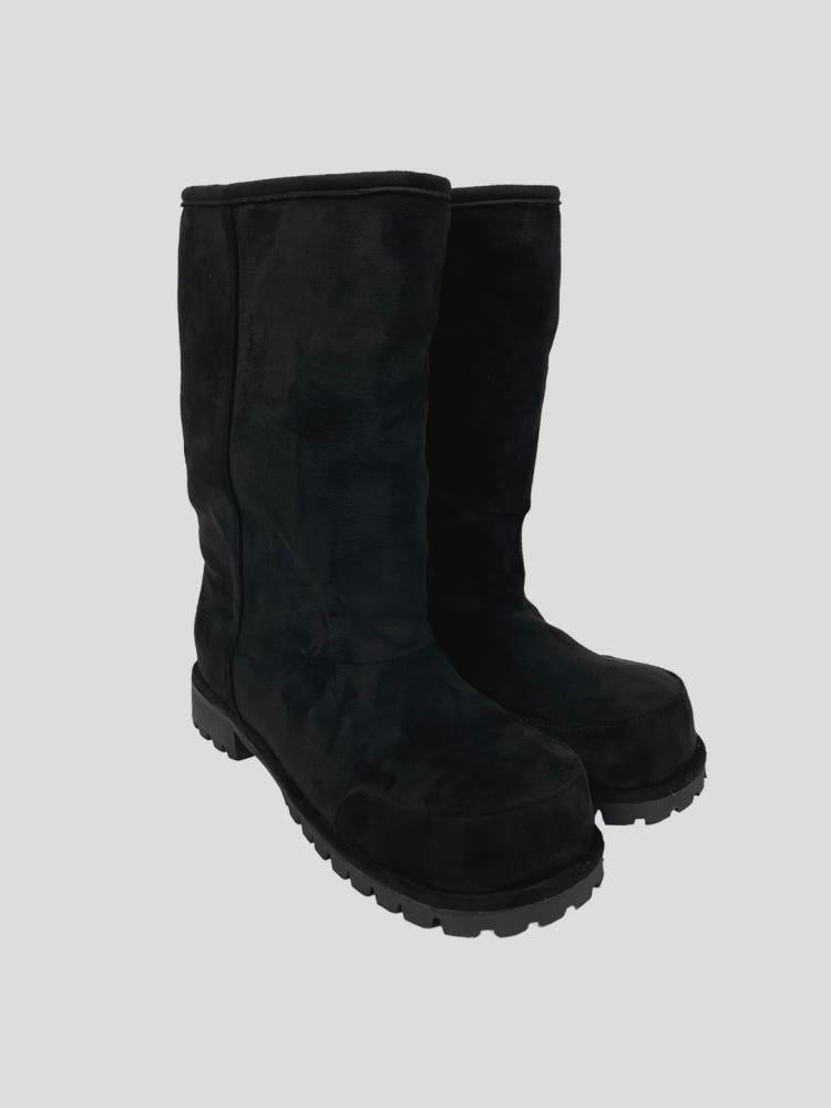 SUEDE FUR BOOTS 스웨이드퍼부츠