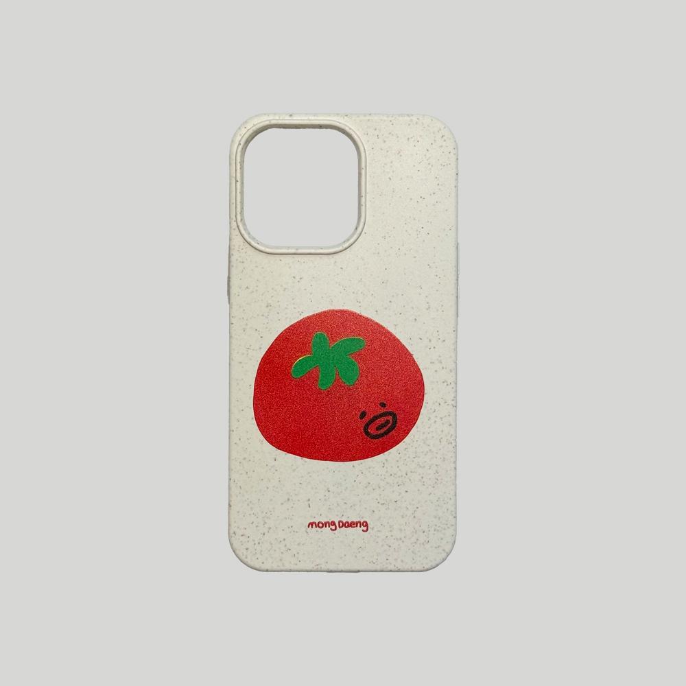 몽댕스토어 Re: Mustache Cream Tomathew Iphone case 크림 토매튜 리사이클 맥세이프 아이폰 케이스