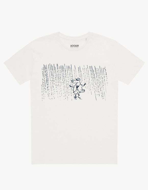 Moomin Rain Dance S/S Tee - Off White