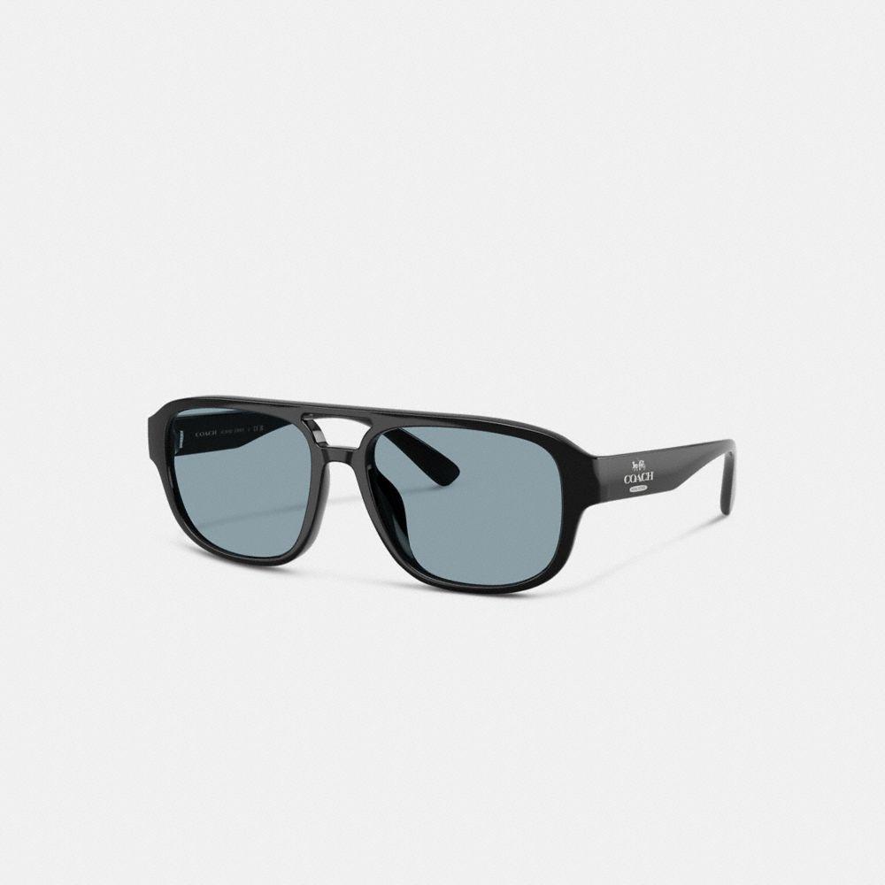 코치 파일럿 선글라스 CW424 BLK Pilot Sunglasses