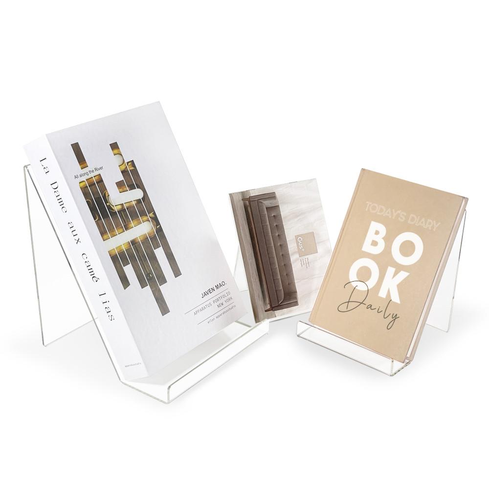 아크릴 매장 디스플레이 전시대 스탠드 받침대 진열대 책 거치대