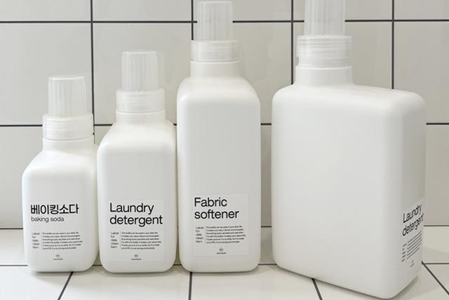 밀리 세탁세제통 과탄산소다 구연산 소분용기 3size