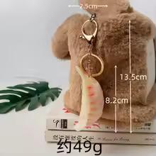 시뮬레이션 음식 키 체인 만두, 바오지 국수, PVC 미니 끓임 키 체인, Jiaozi 장난감 가방, 배낭 장식 선물, 도매