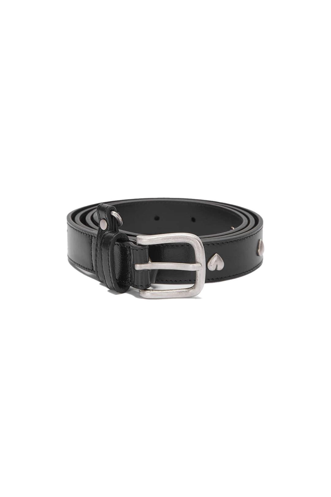 HEART POINT BELT IN BLACK