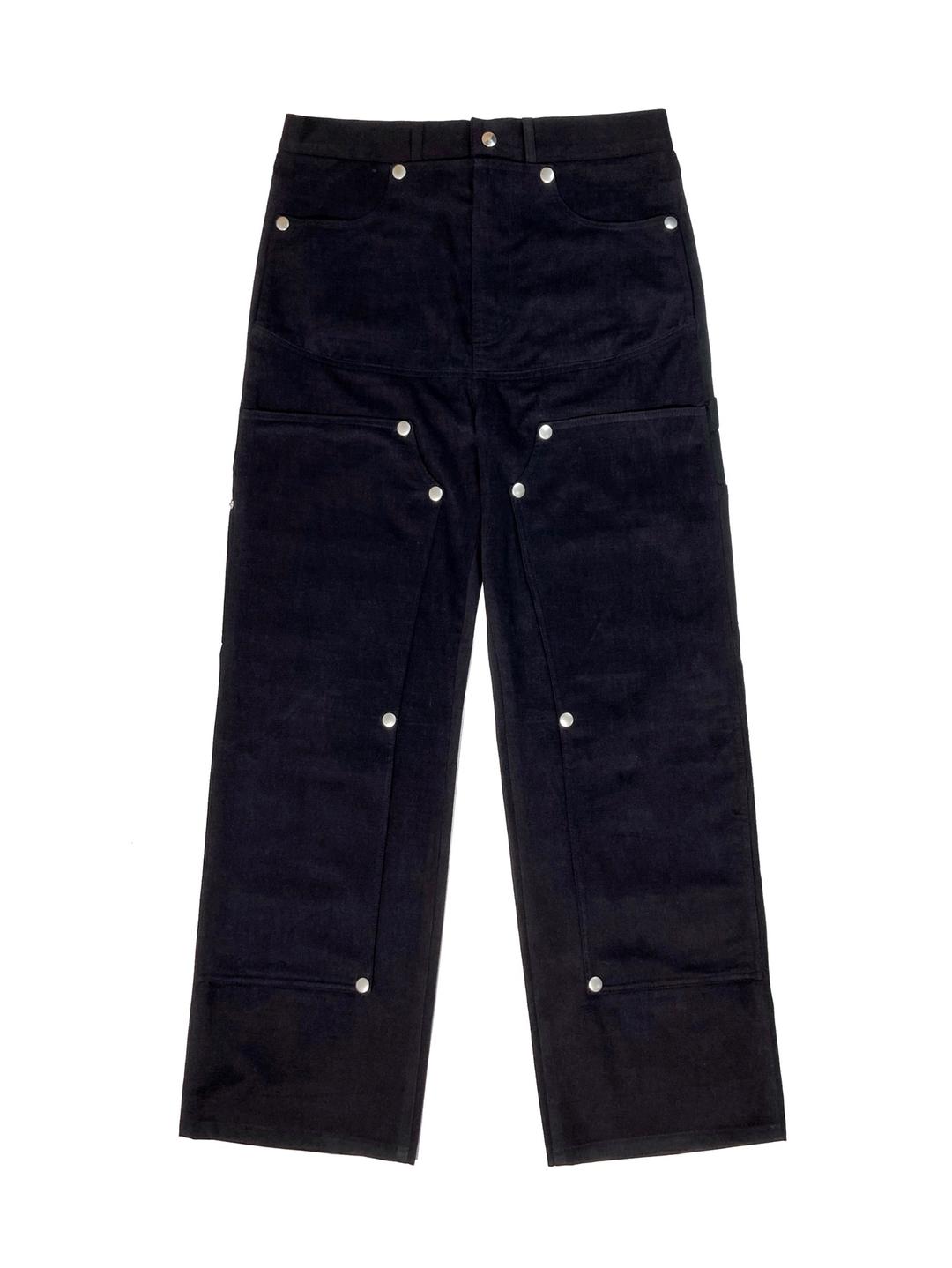 HIDDEN POCKET WORKPANTS (BLACK)