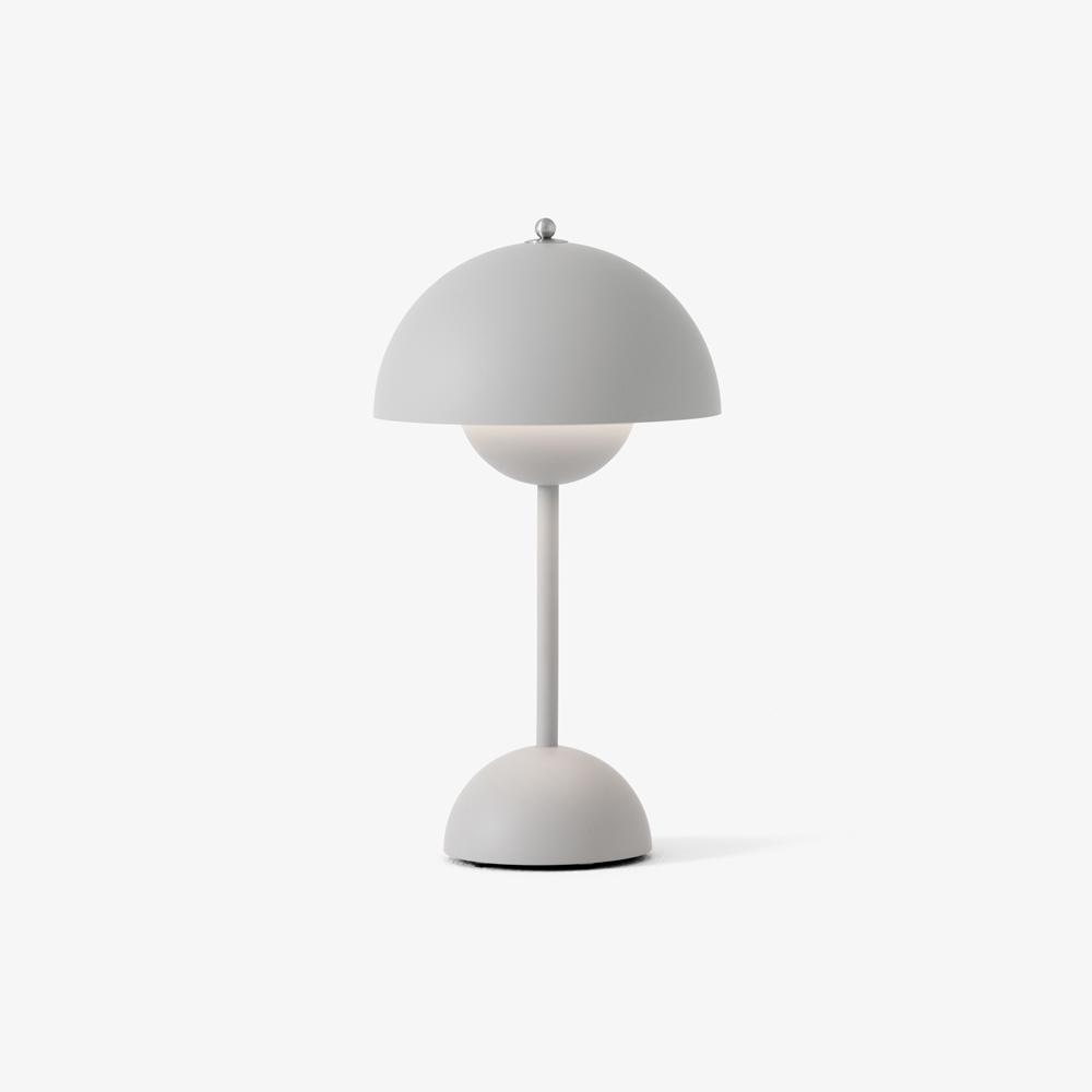 ANDTRADITION 플라워팟 포터블램프 VP9 FLOWERPOT PORTABLE LAMP VP9 (20759102) - 매트 라이트 그레이 Matt Light Grey
