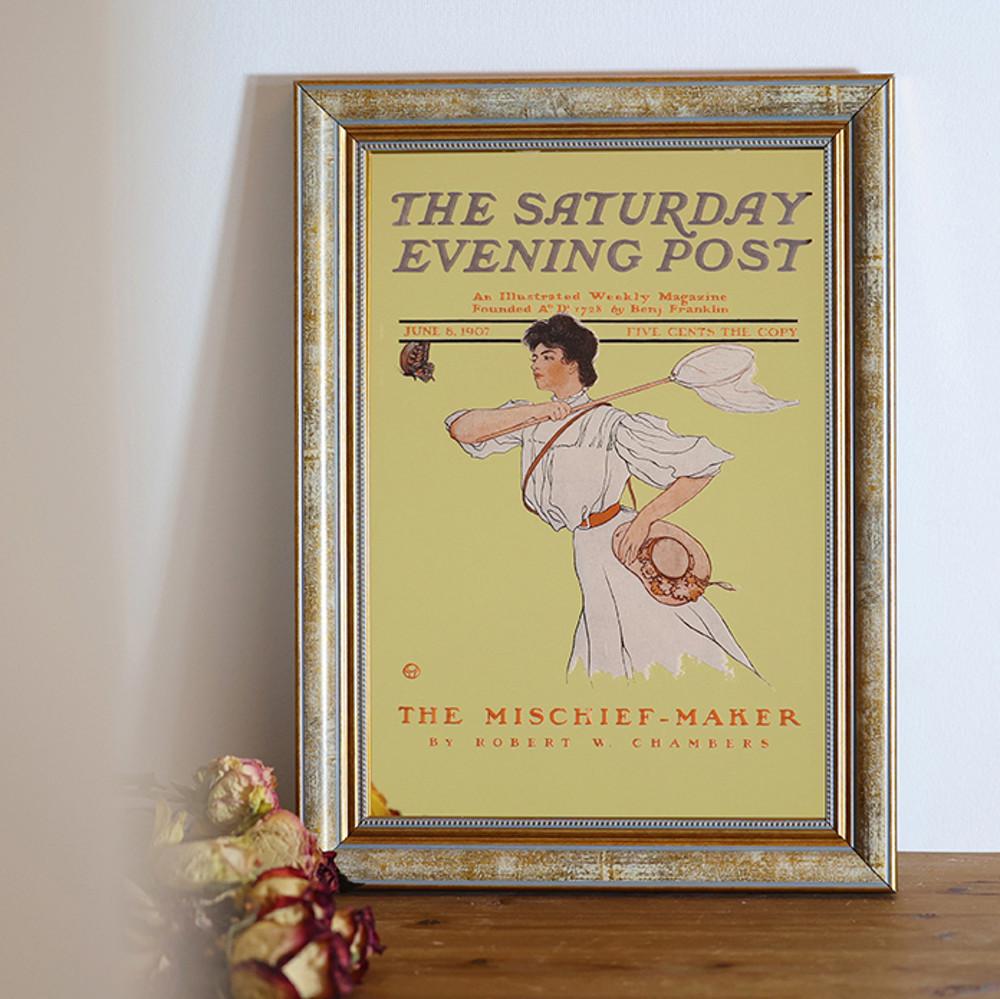 빈티지 페인팅 거울 인테리어 앤틱 현관거울 11종