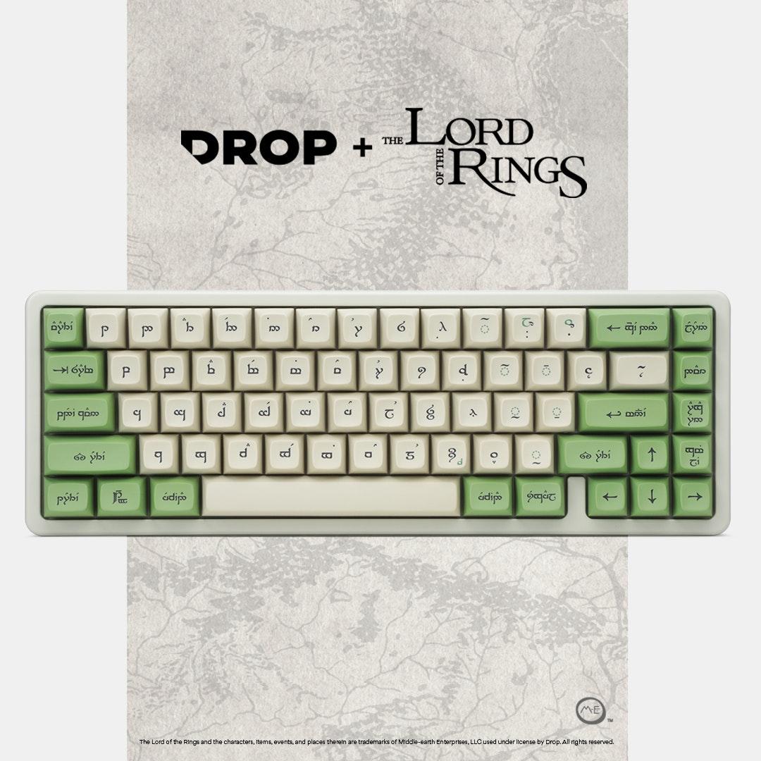 Drop + The Lord of the Rings MT3 Elvish Keycap Set