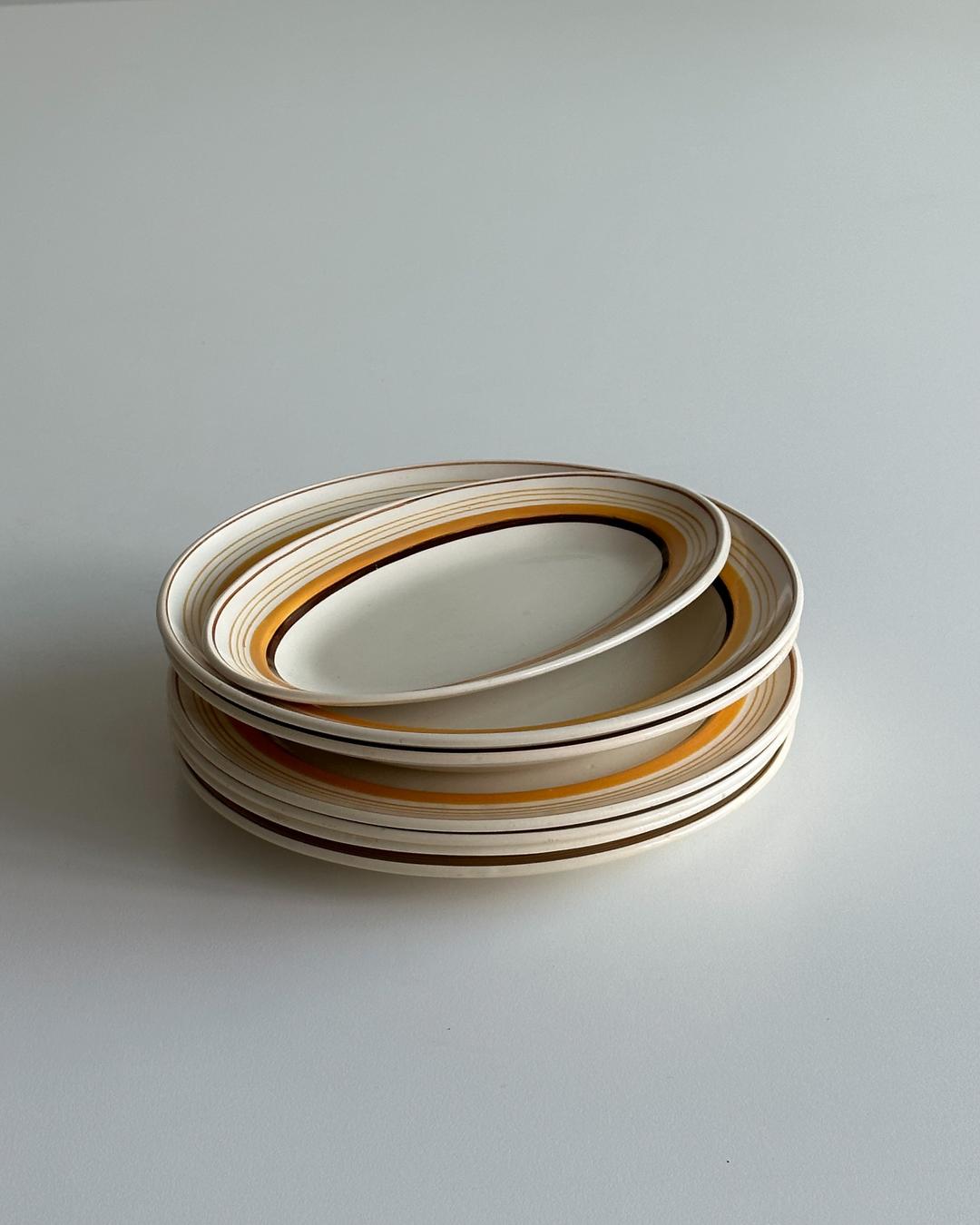 60s HAMAGE & MOULIN DES LOUPS Ceramic Plates