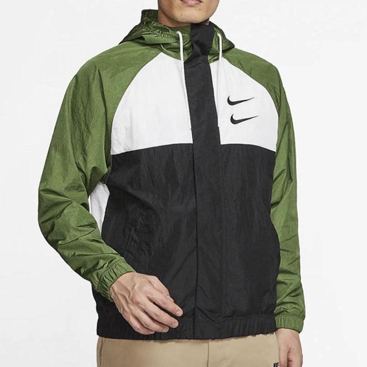 나이키 더블 스우시 바람막이 xxl