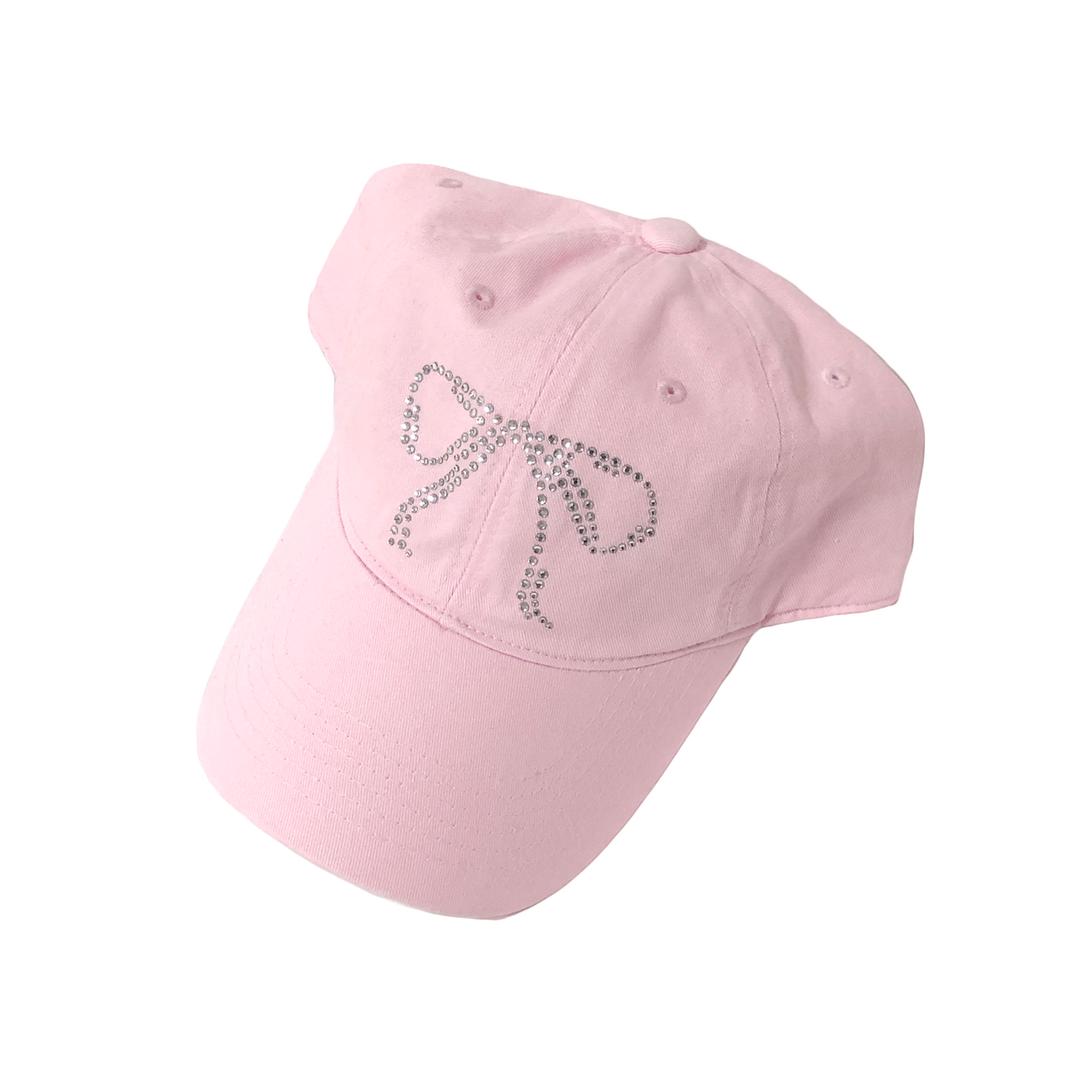 ribbon cap (baby pink)