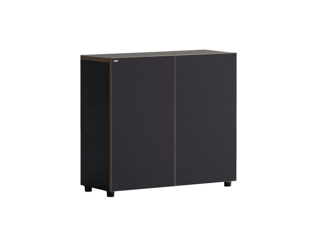 W800 2단 목제책장 (도어) DSBC082S