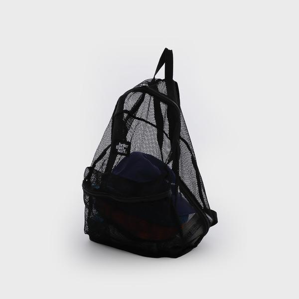 Mesh Backpack - BLACK