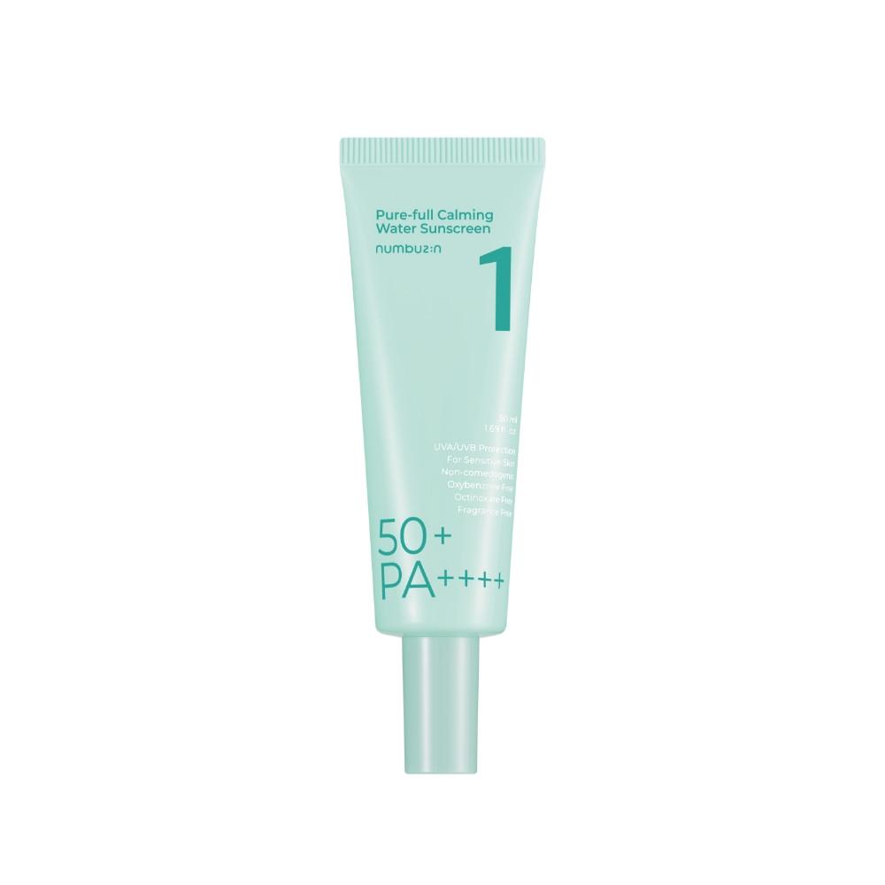 넘버즈인 1번 청초 진정맑은 물막선크림 SPF50+ PA++++, 50ml : 넘버즈인