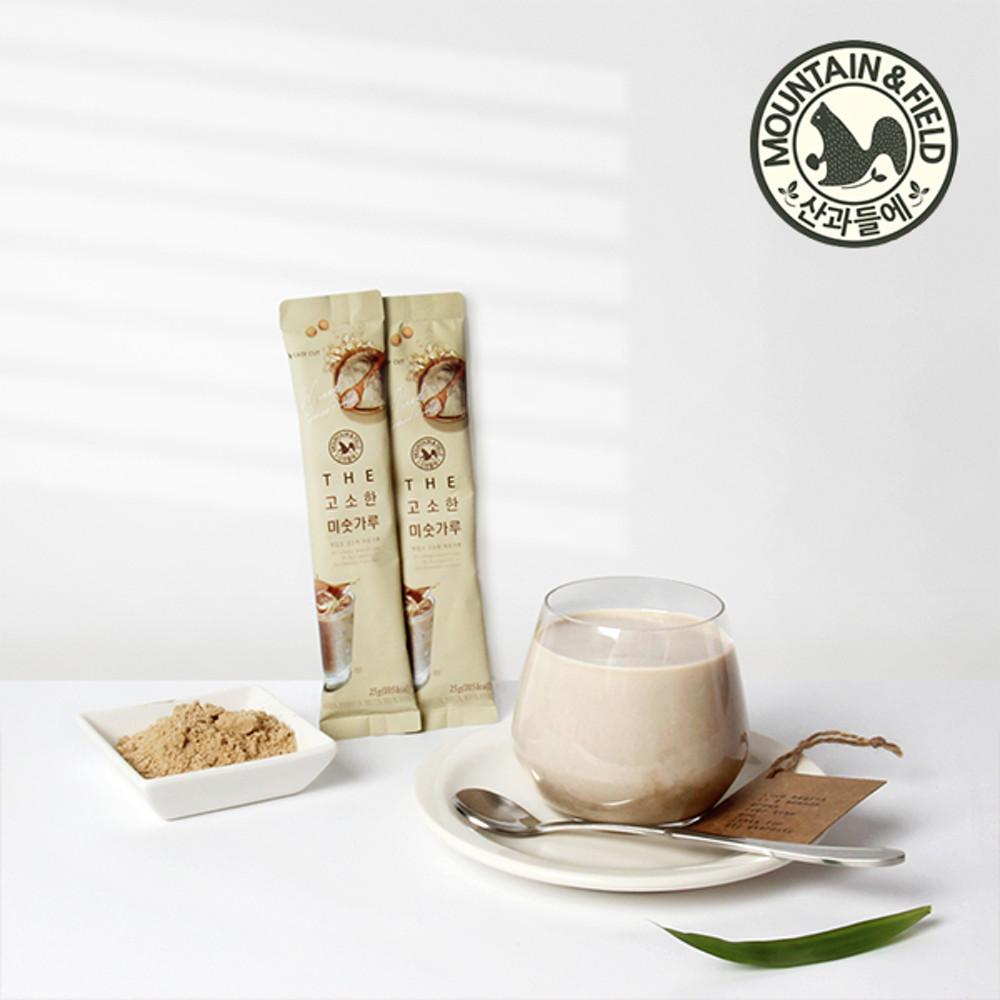 산과들에 더고소한 미숫가루스틱 25g x30봉 / 50봉 (식사대용 아침대용 미숫가루)