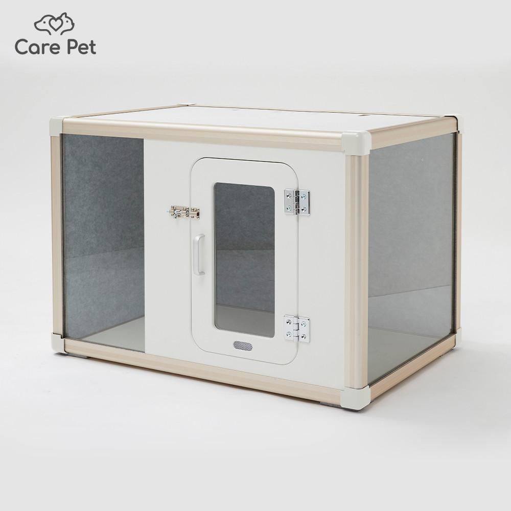 강아지방음부스 케어펫 뮤트 스퀘어 우리 반려동물을 위한 쾌적하고 아늑한 방음하우스