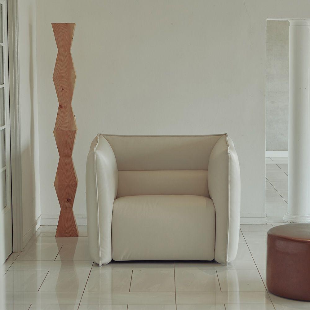 알로소 사티 1인소파 가죽소파