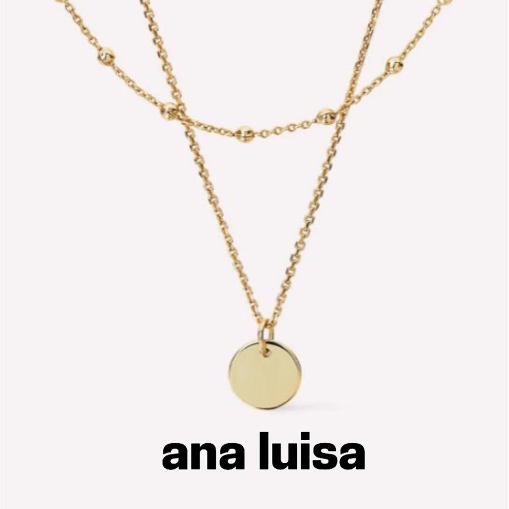 안나루이사 윌로우 코인 목걸이 세트 골드 14K 데일리패션 여성 여자친구 선물