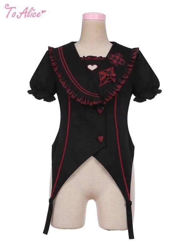 【ToAlice】F50ダークアリスジャケット風トップス【30％OFF】