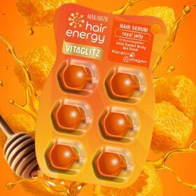 [마카리조]헤어 에너지 비타글리츠 헤어 세럼 로얄젤리 1박스(1ml x72ea) (해피허브메타)
