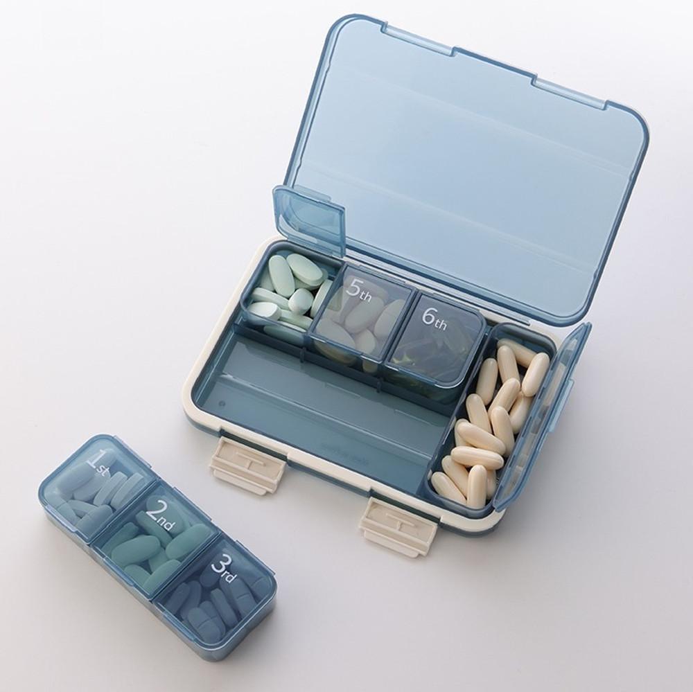 휴대용 약통 알약 케이스 7BAY 분리 약 보관함 케이스