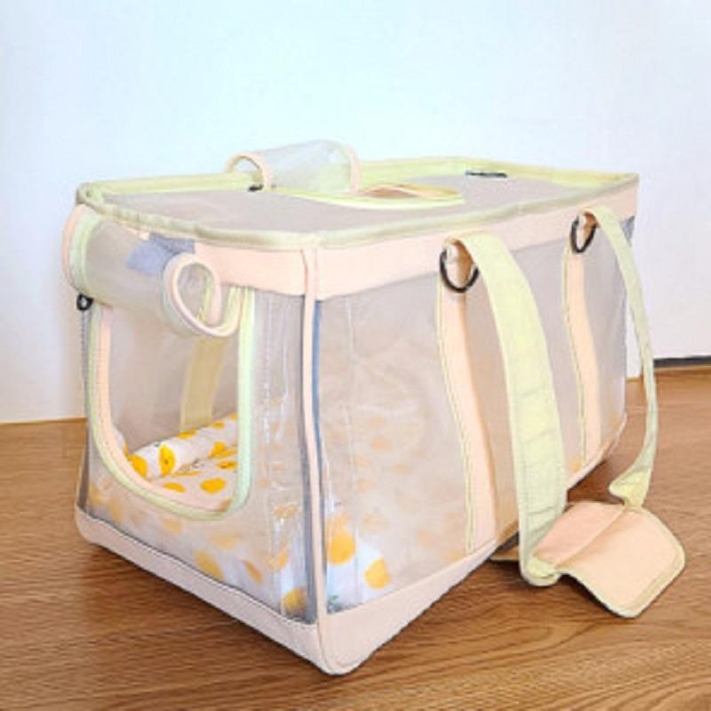 여름 강아지 숄더백 기내용 이동가방 고양이 이동장 소형견 산책가방 애견 개가방