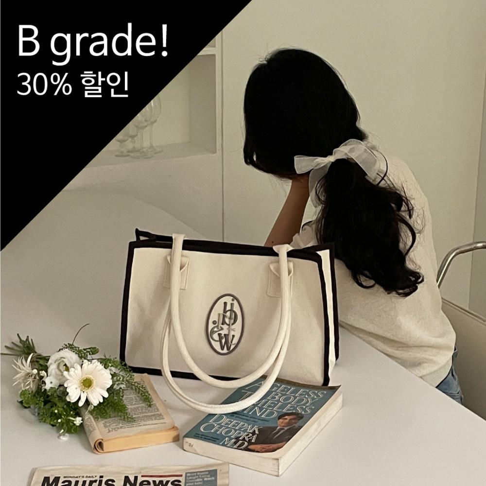 [B grade] ligne bag 린느백 / 데일리 캔버스 숄더백