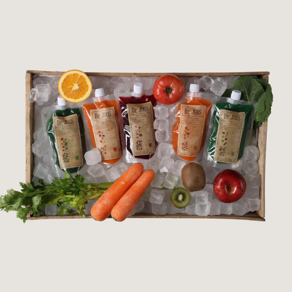 닥터주스 -클렌즈 5종 20팩 (총 4주 분량) CCA주스 [원산지:국산]