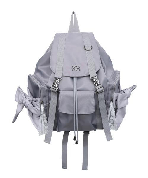 [3rd restock/Nylon] bow backpack (lavender)