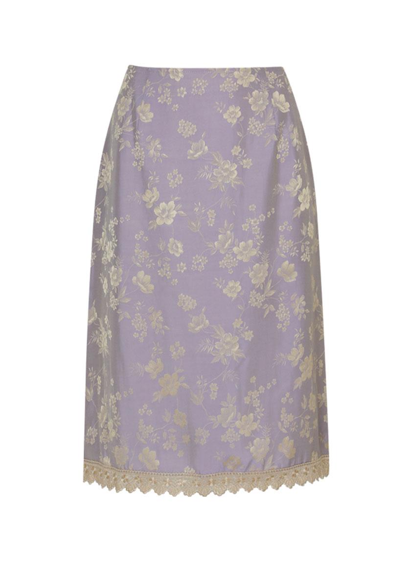 Jacquard Sunset Skirt (Purple)