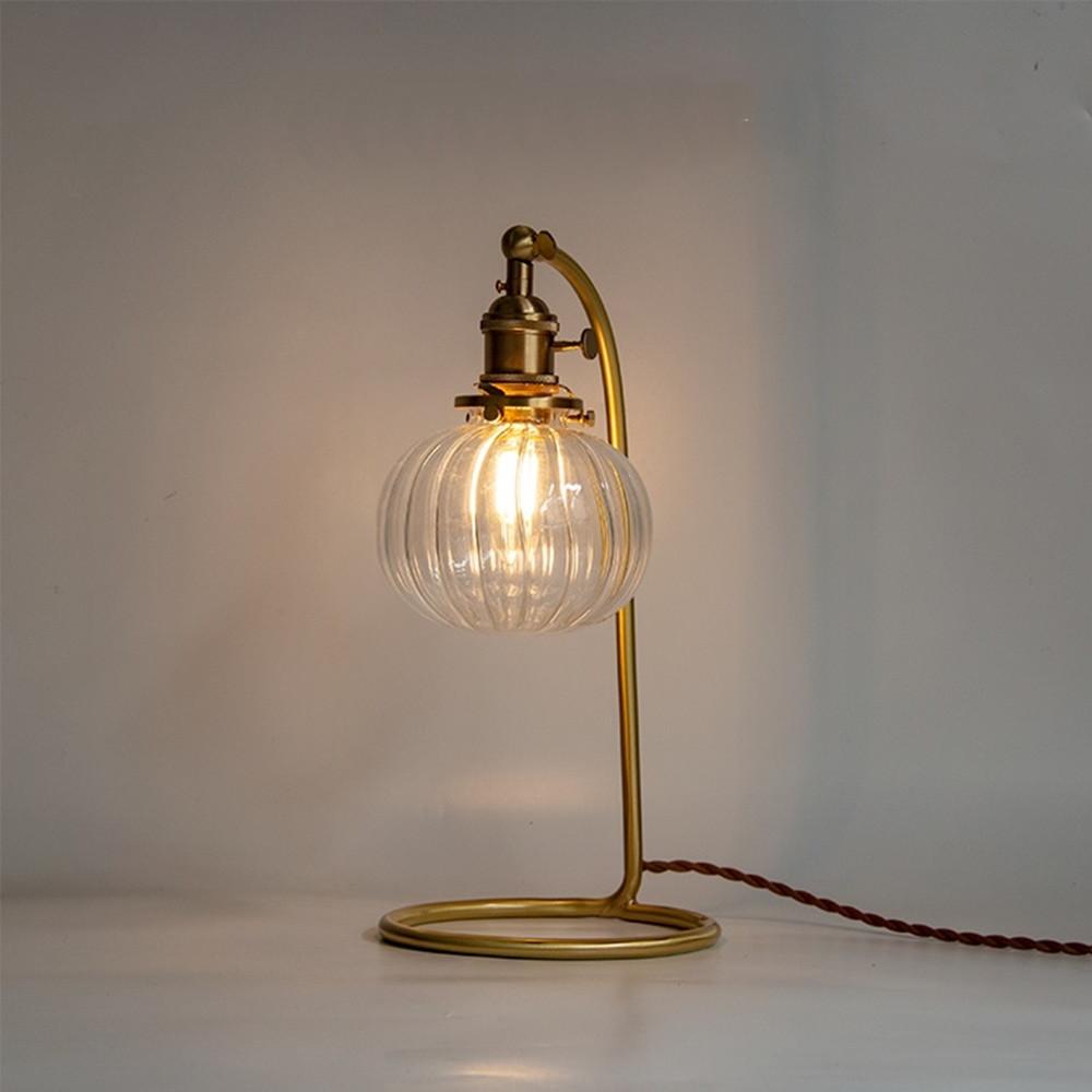 빈티지 협탁 책상 스탠드 조명 유리 6종