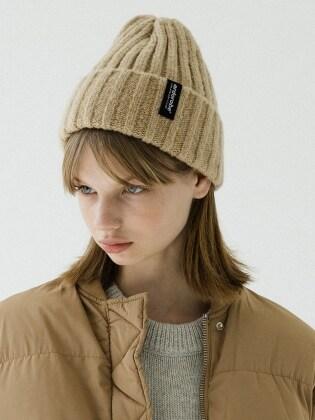 LOGO LABEL BENIE WATCH CAP AAC193001-OT