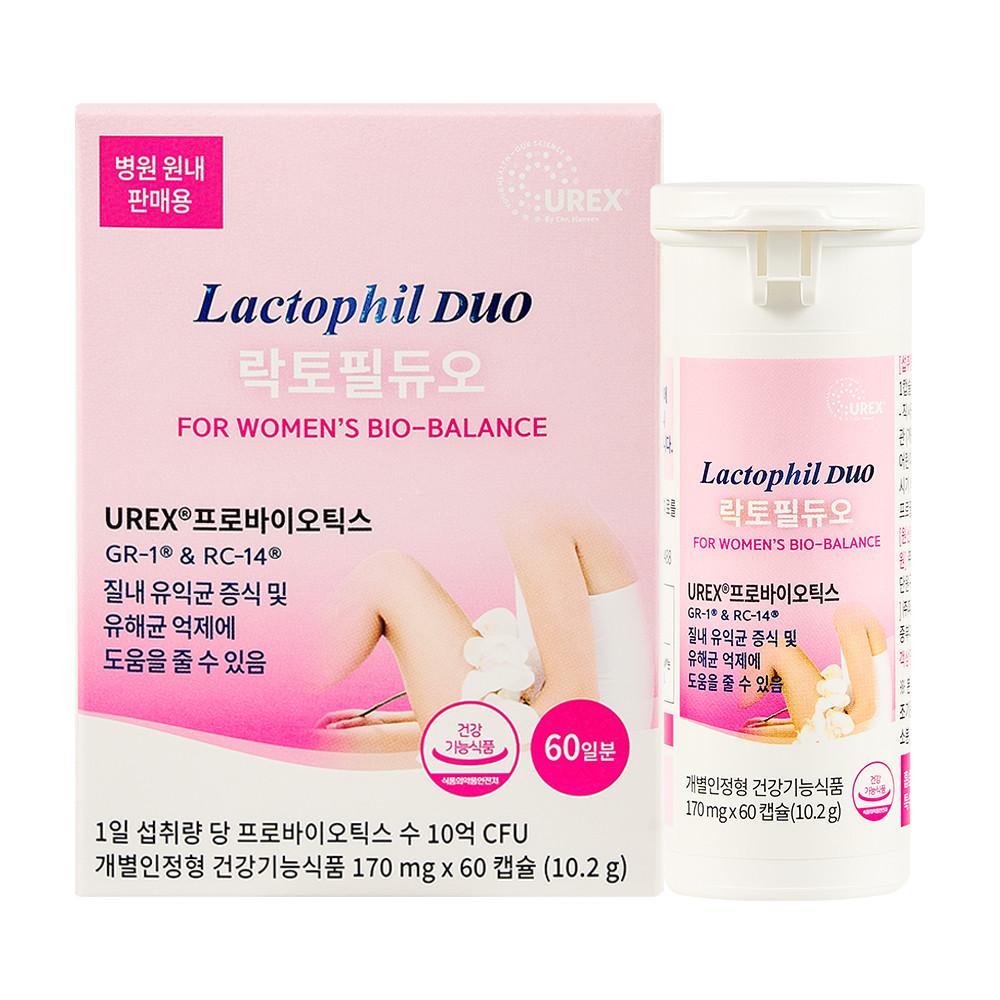 락토필듀오 질유산균 60캡슐, 1개