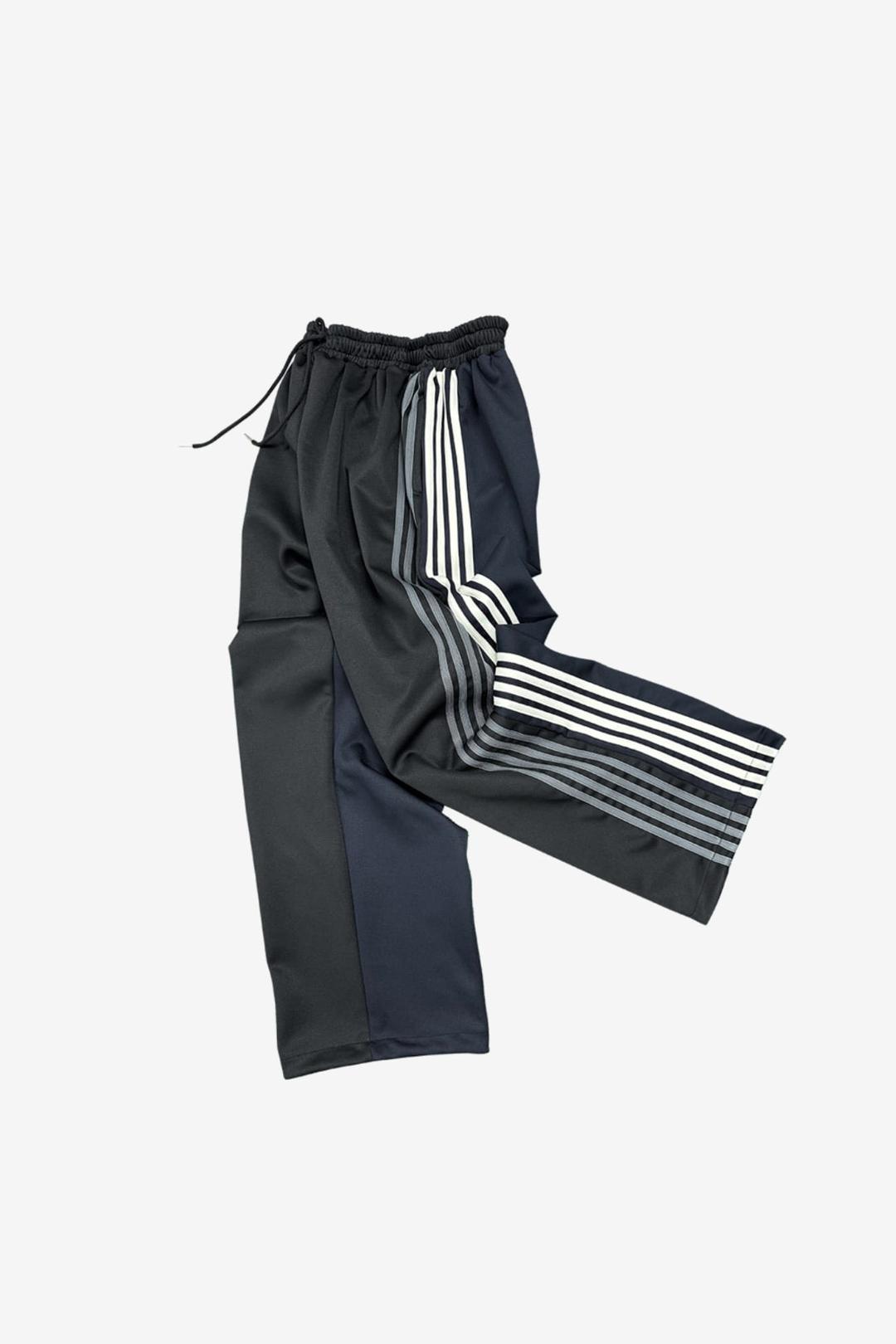8-LINE TRACK PANTS BLACK/NAVY