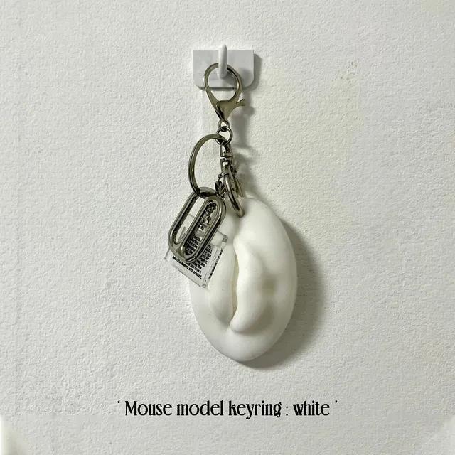 [얼굴 부위 키링 에디션 ] Mouse model keyring 입 모델 키링