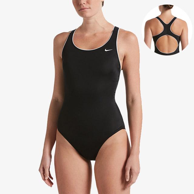 나이키 여성수영복 솔리드 앤서 파워백 NESS9360-006 나이키스윔