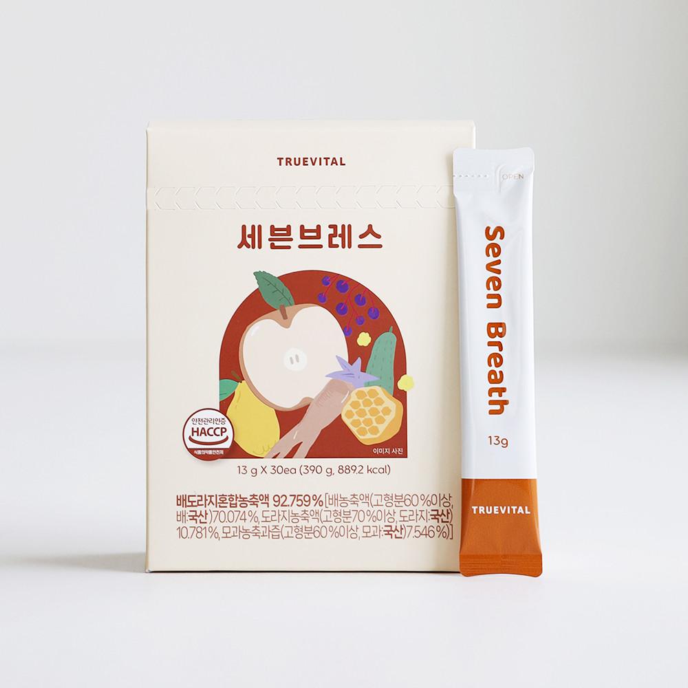 세븐브레스 아이도잘먹는 배도라지즙 스틱 (30포) 1box